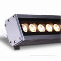 LED Wall Washer with High-efficiency PMMA Optical Lens, Suitable for DMX512 Protocol